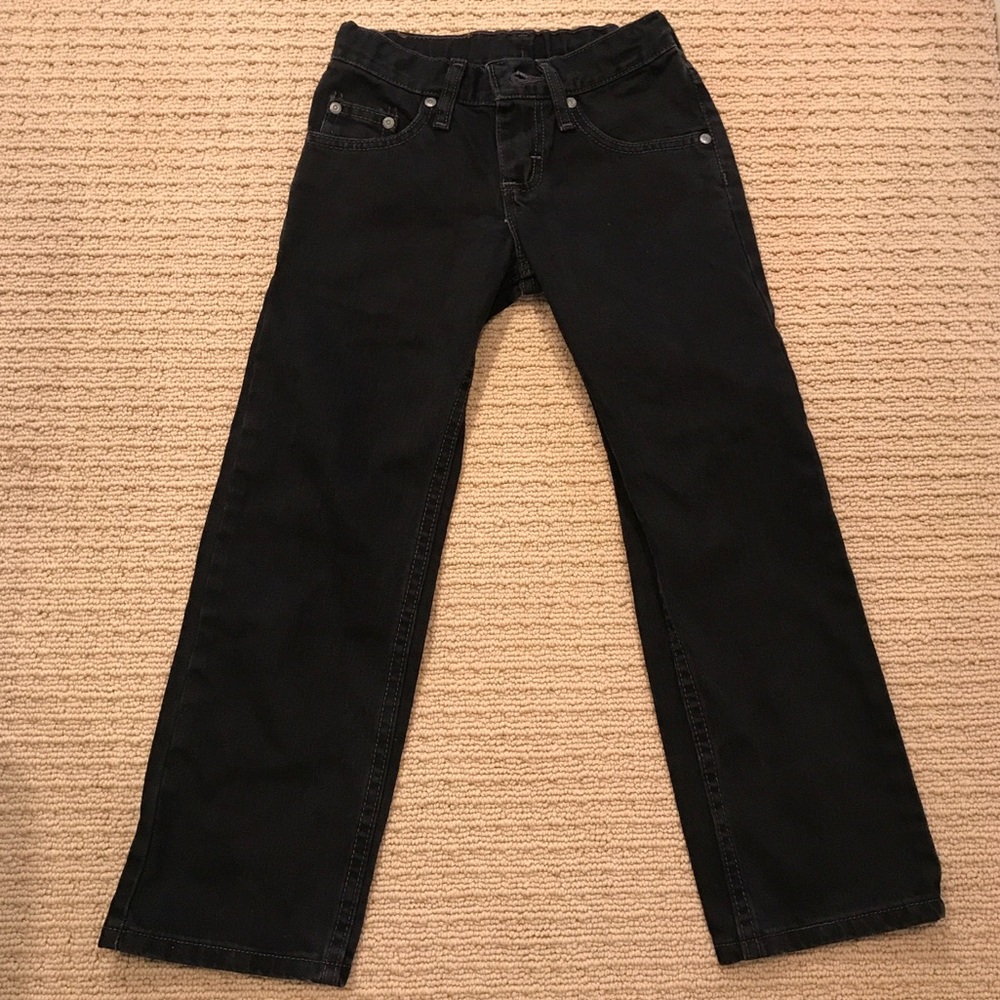 Unworn! Lee Premium Black Denim Straight Leg Jeans